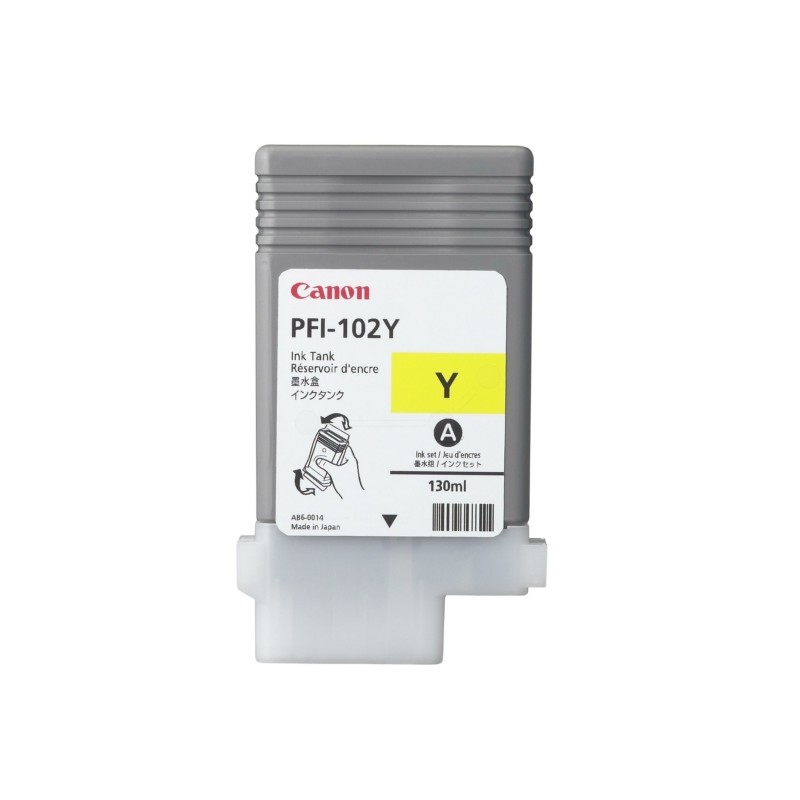 Canon  (PFI-102 Y) Original Ink cartridge yellow (0898B001)