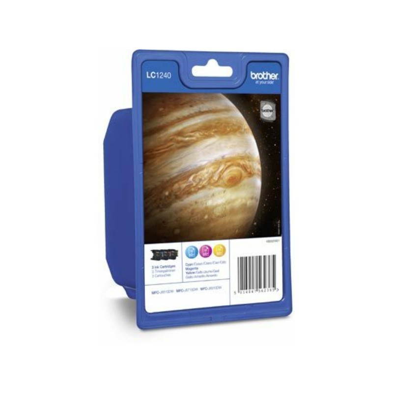 Brother Original Ink cartridge multi pack C,M,Y (LC-1240RBWBP)