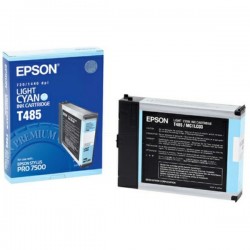 Epson  (T485) Original Ink cartridge bright cyan (C13T485011)