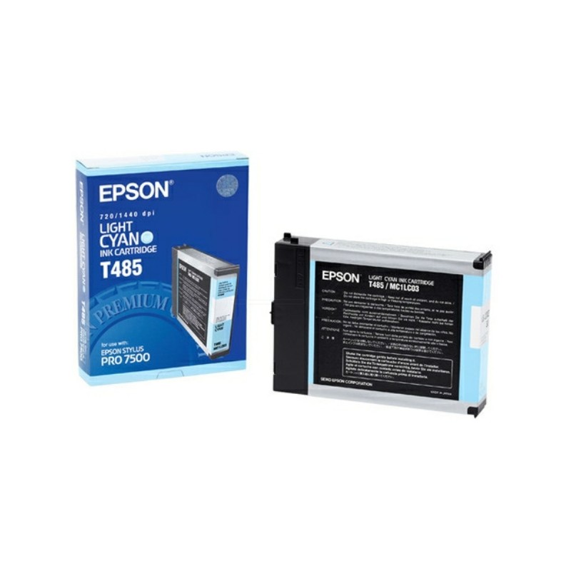 Epson  (T485) Original Ink cartridge bright cyan (C13T485011)