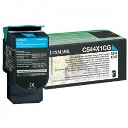 Lexmark Original Toner cyan return program (C544X1CG)