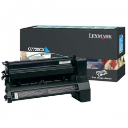 Lexmark Original Toner cartridge cyan return program (C7720CX)