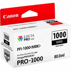 Canon  (PFI-1000 MBK) Original Ink cartridge black matt (0545C001)