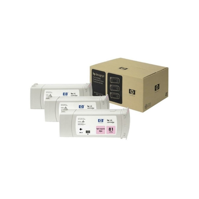 HP  (81) Original Ink cartridge bright magenta (C5071A)