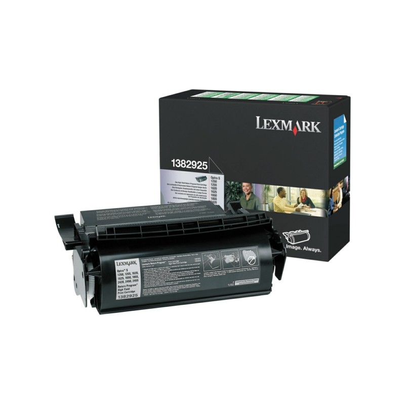 Gestetner Original Toner cartridge black return program (1382925)