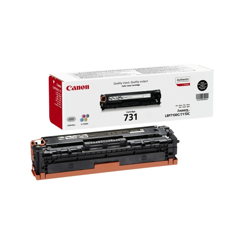 Canon  (731BK) Original Toner cartridge black (6272B002)