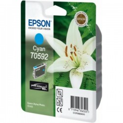 Epson  (T0592) Original Ink cartridge cyan (C13T05924010)