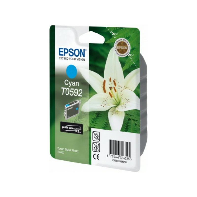 Epson  (T0592) Original Ink cartridge cyan (C13T05924010)