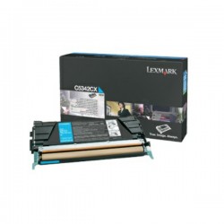 Lexmark Original Toner-kit cyan (C5342CX)
