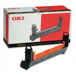 OKI  (TYPE C5) Original Drum kit black (41963408)