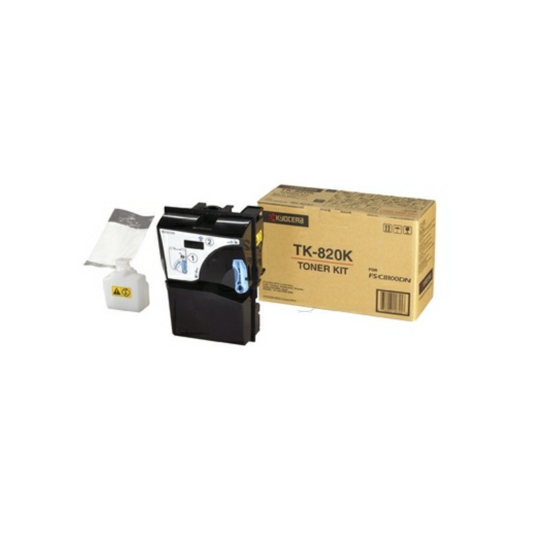 Kyocera  (TK-820 K) Original Toner black (1T02HP0EU0)