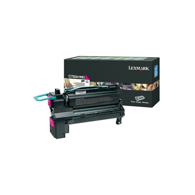 Lexmark Original Toner cartridge magenta return program (C792A1MG)