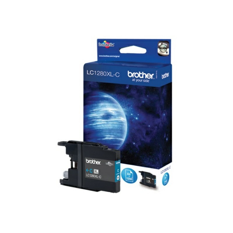Brother Original Ink cartridge cyan high-capacity (LC-1280XLC)