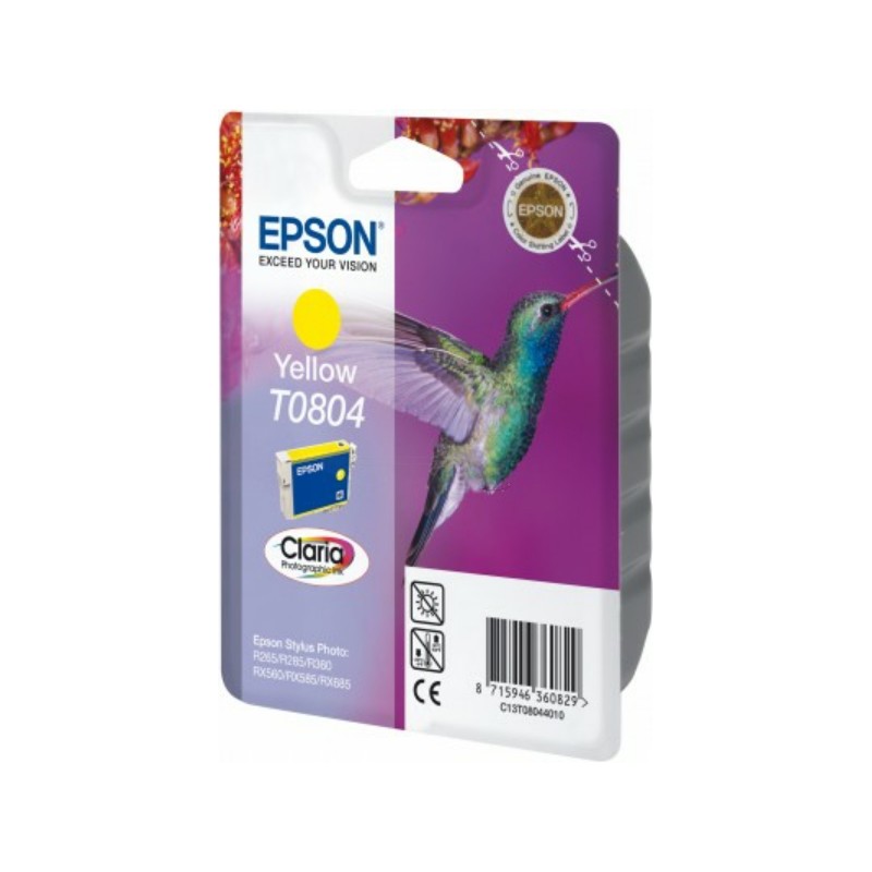 Epson  (T0804) Original Ink cartridge yellow (C13T08044011)