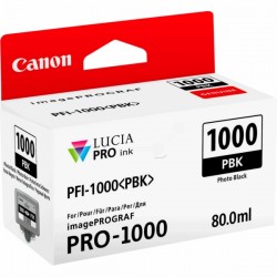 Canon  (PFI-1000 PBK) Original Ink cartridge foto black (0546C001)