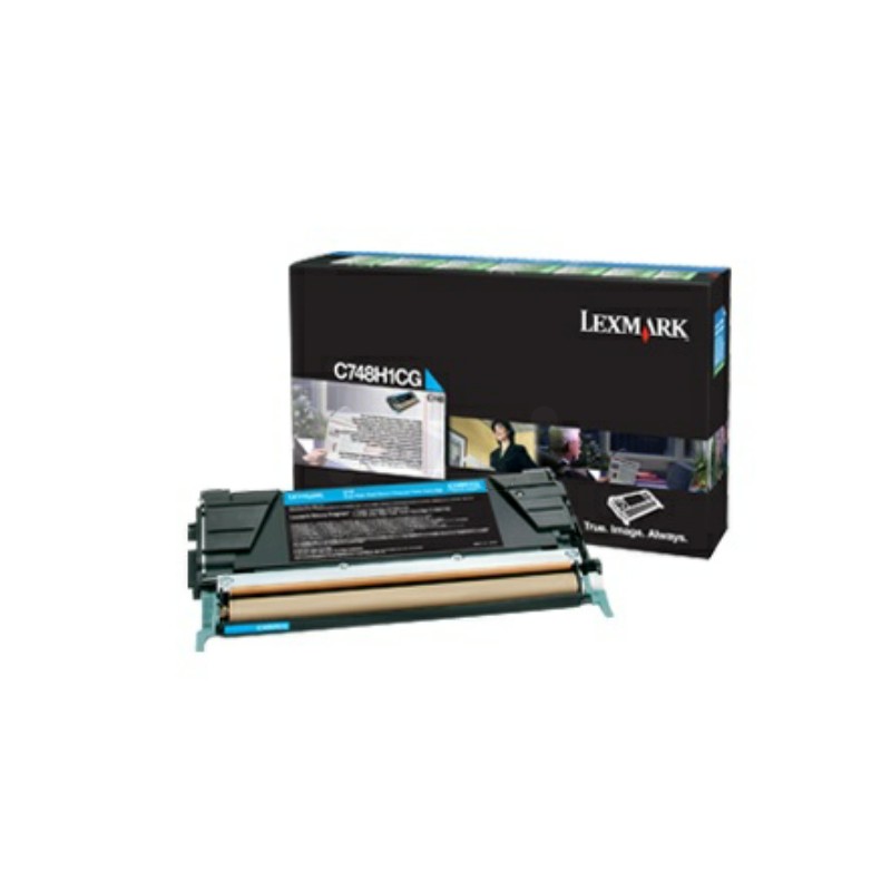 Lexmark Original Toner cartridge cyan Project (C748H3CG)