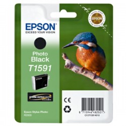 Epson  (T1591) Original Ink cartridge foto black (C13T15914010)