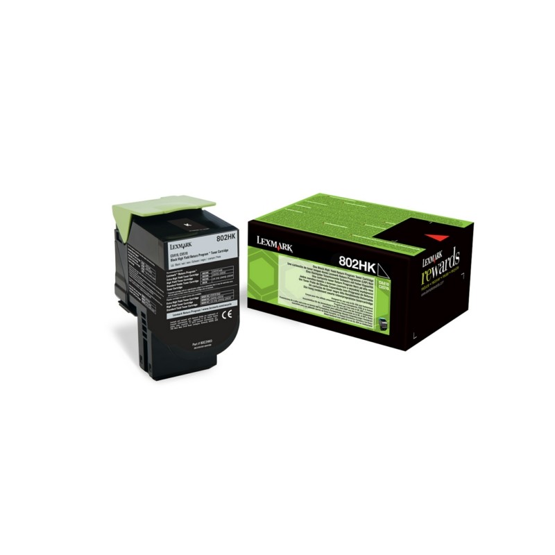 Lexmark  (802HK) Original Toner-kit black return program (80C2HK0)