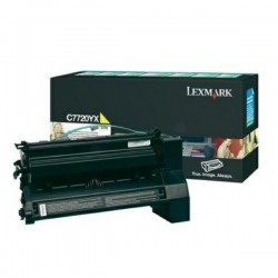 Lexmark Original Toner cartridge yellow return program (C7720YX)