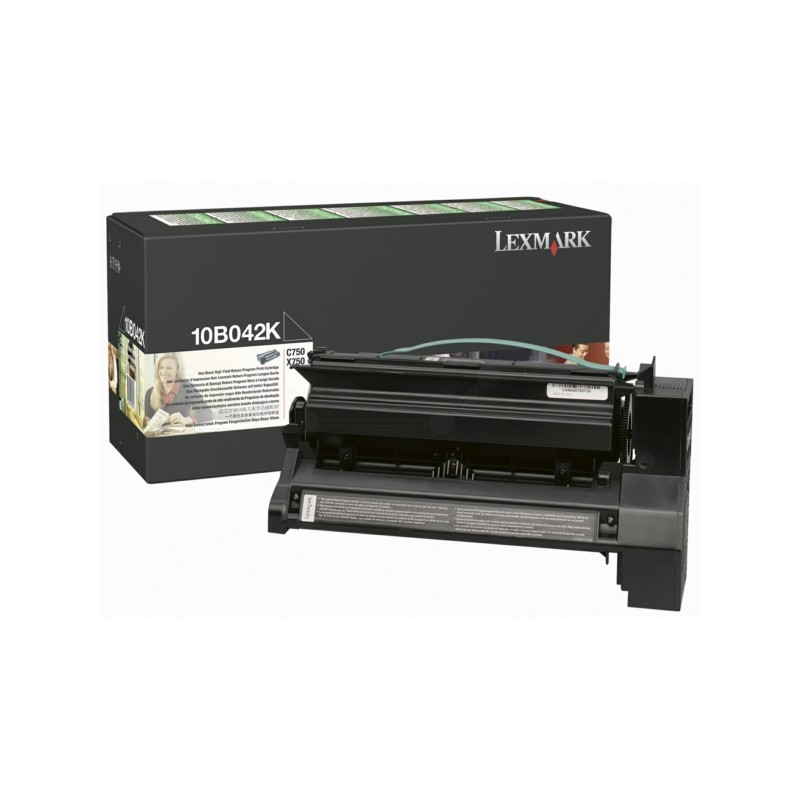 Lexmark Original Toner cartridge black return program (10B042K)