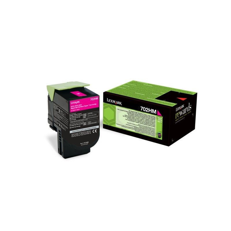 Lexmark  (702HM) Original Toner-kit magenta return program (70C2HM0)
