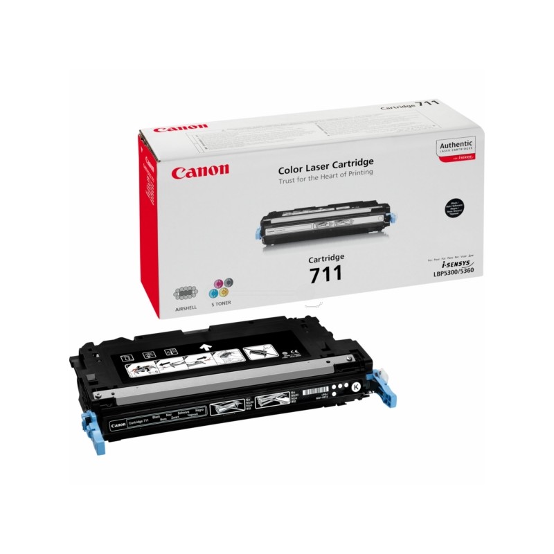 Canon  (711BK) Original Toner cartridge black (1660B002)