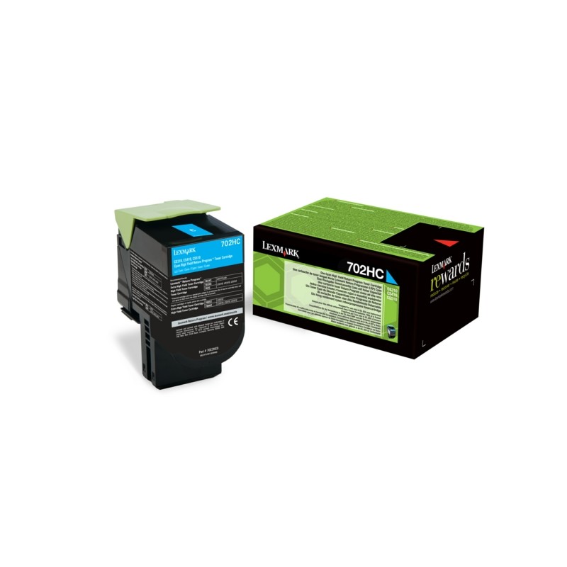Lexmark  (702C) Original Toner-kit cyan return program (70C20C0)