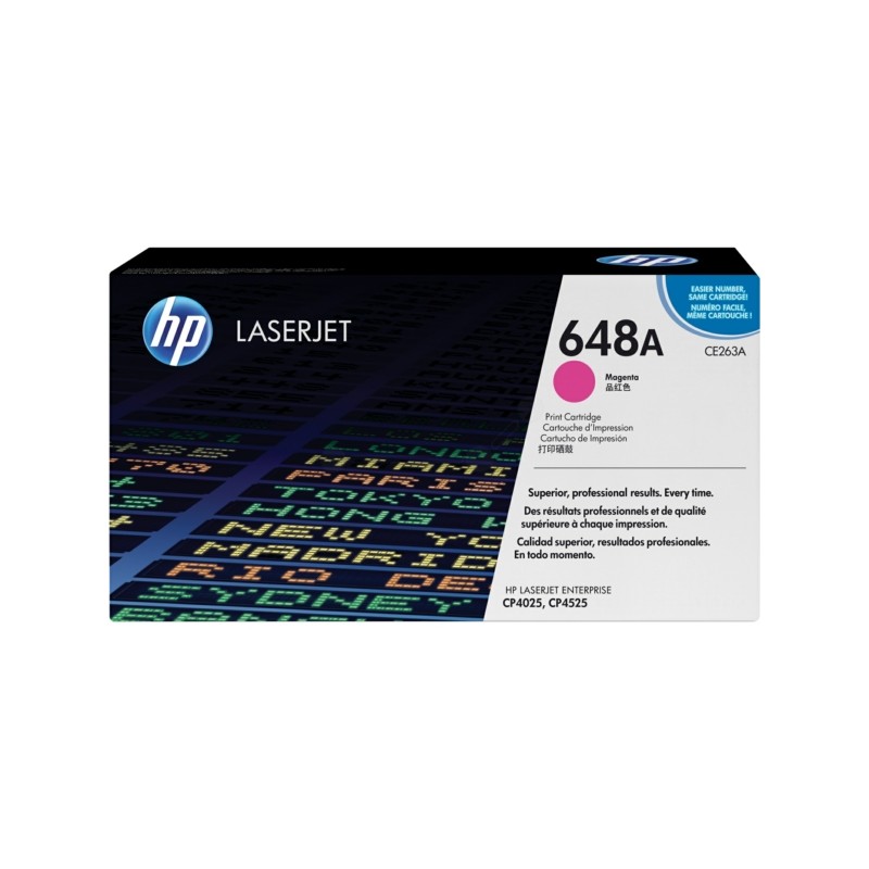 HP  (648A) Original Toner cartridge magenta (CE263A)
