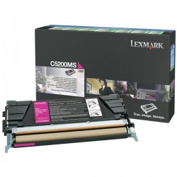 Lexmark Original Toner-kit magenta return program (C5200MS)