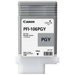 Canon  (PFI-106 PGY) Original Ink cartridge gray bright (6631B001)