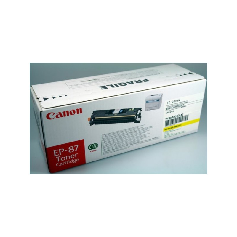Canon  (EP-87 Y) Original Toner yellow (7430A003)