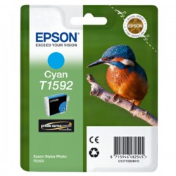 Epson  (T1592) Original Ink cartridge cyan (C13T15924010)