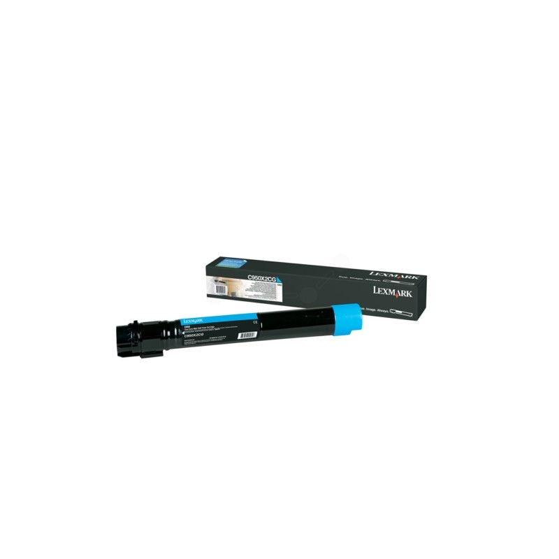 Lexmark Original Toner cyan (C950X2CG)