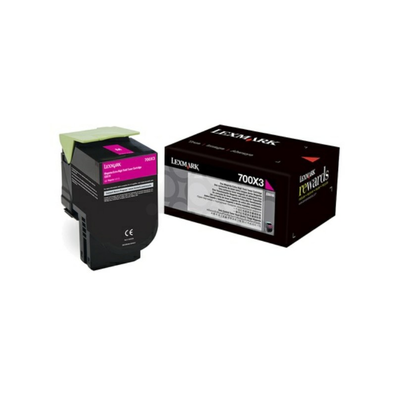 Lexmark  (700X3) Original Toner-kit magenta (70C0X30)