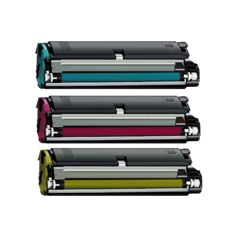Konica Minolta  (1710541100) Original Toner Rainbow-Kit (c,m,y) (4576-611)