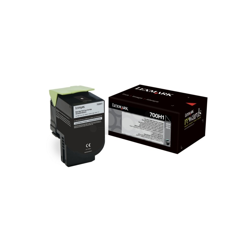 Lexmark  (700H1) Original Toner-kit black (70C0H10)
