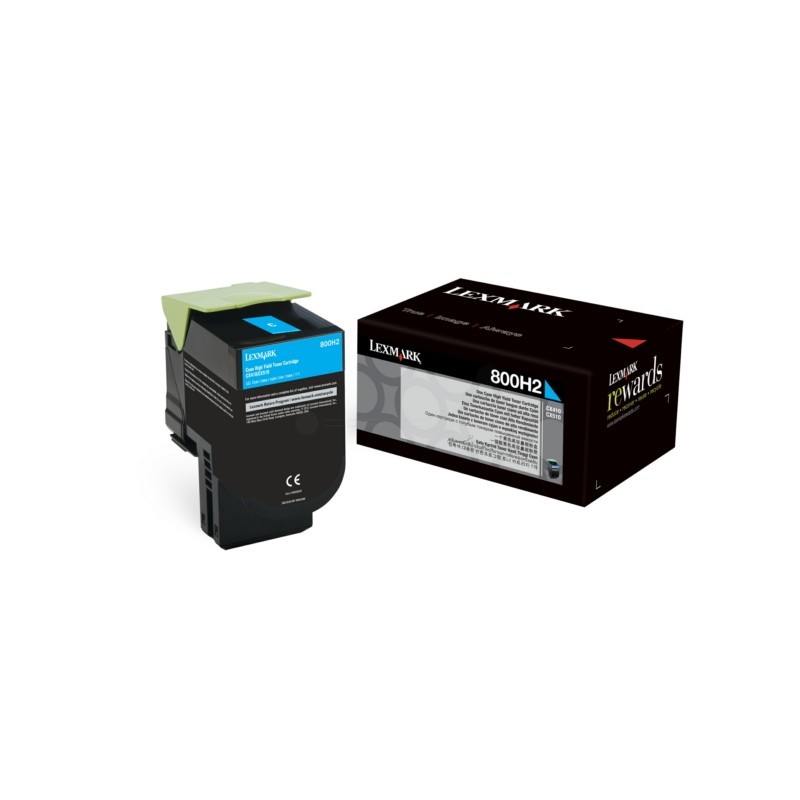 Lexmark  (800H2) Original Toner-kit cyan (80C0H20)