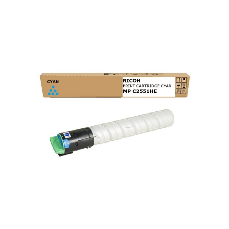 Ricoh  (TYPE MPC 2551 HE) Original Toner cyan (842064)