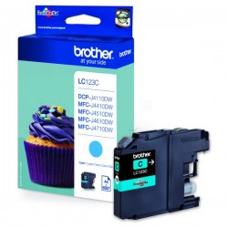 Brother Original Ink cartridge cyan (LC-123C)