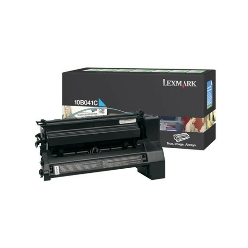Lexmark Original Toner cartridge cyan return program (10B041C)