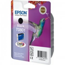 Epson  (T0801) Original Ink cartridge black (C13T08014011)