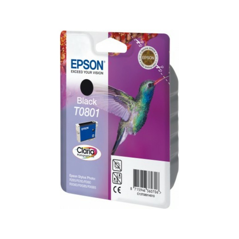 Epson  (T0801) Original Ink cartridge black (C13T08014011)