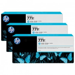 HP  (771C) Original Ink cartridge bright cyan (B6Y36A)