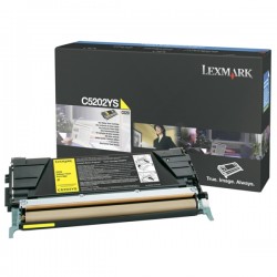 Lexmark Original Toner-kit yellow (C5202YS)