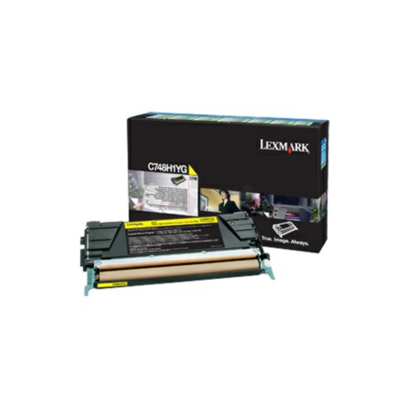 Lexmark Original Toner cartridge yellow Project (C748H3YG)