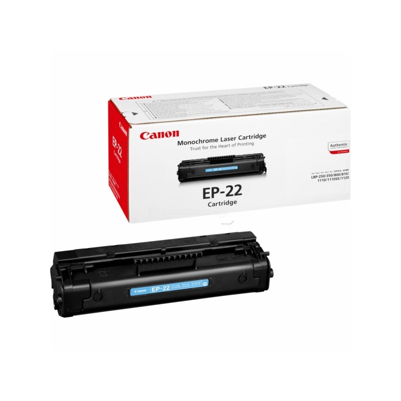 Canon  (EP-22) Original Toner cartridge black (1550A003)
