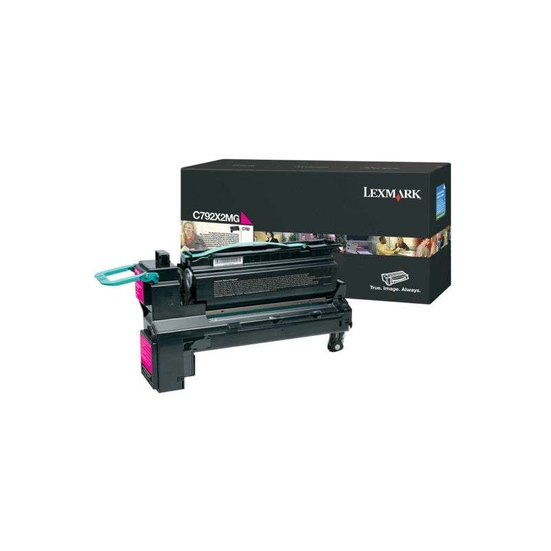 Lexmark Original Toner cartridge magenta (C792X2MG)