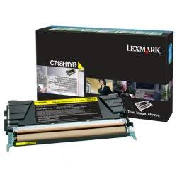 Lexmark Original Toner cartridge yellow return program (C748H1YG)