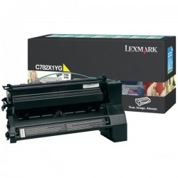 Lexmark Original Toner cartridge yellow return program (C782X1YG)