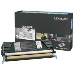 Lexmark Original Toner-kit black return program (C5200KS)